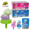 Customized Unicorn Horse Shaped Ring Pop Candy Toy Lollipop OEM Hard Sweet Halal Fruit Flavor Candy for Kids