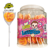 Colorful Heart Shape Lollipop Rainbow Candy