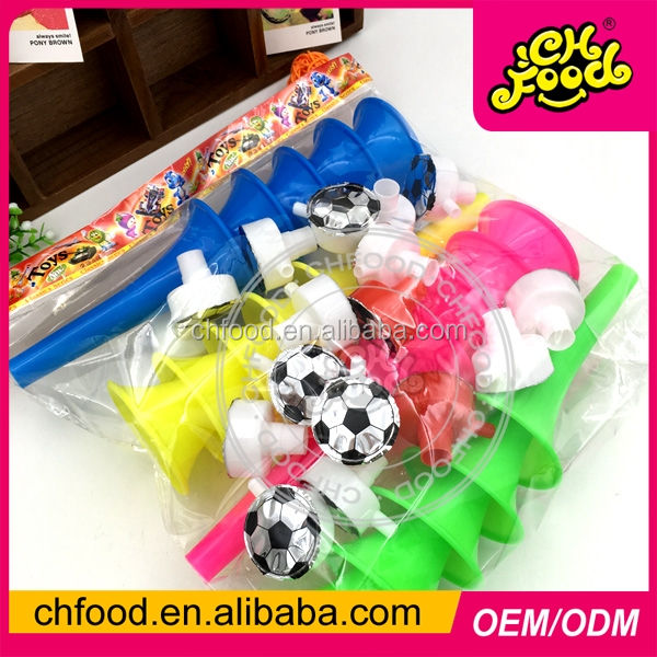Chinese Factory Plastic Cheering Football Fans Horn Toys