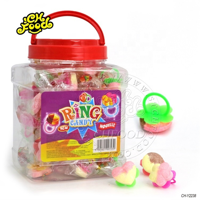 Wholesale Ring Tablet Candy Heart Flower Shape Halal