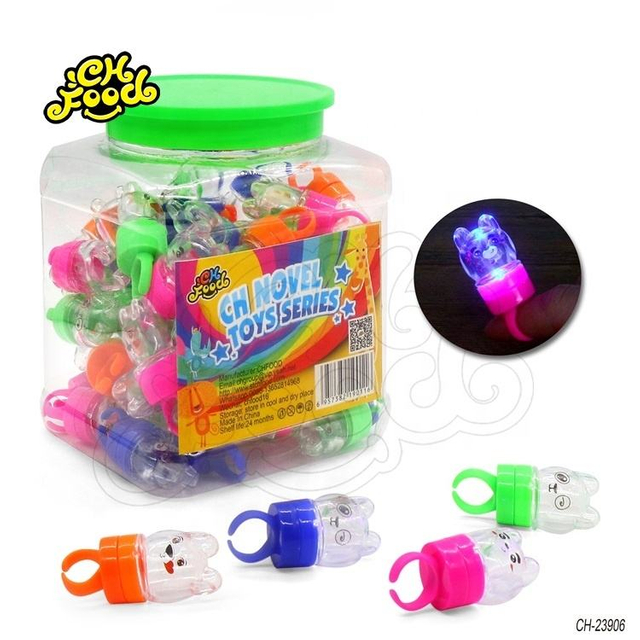 LED China Kids Novelty Cute Light up Cat Shape Ring Toy For Kids