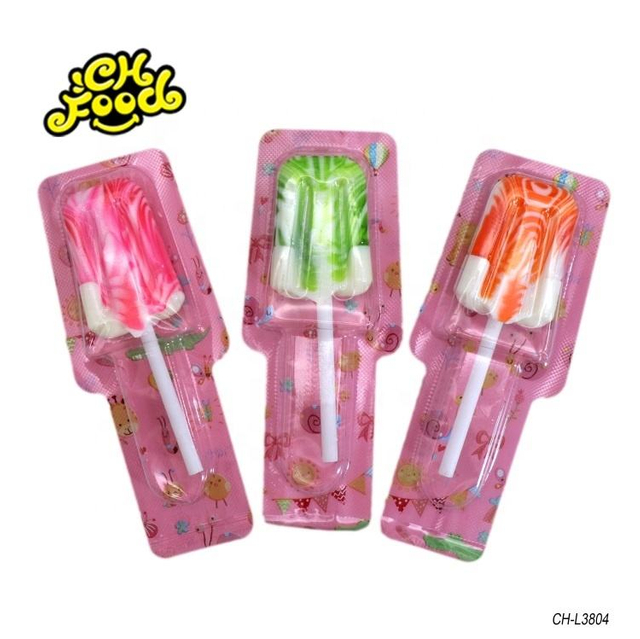 Good Taste Ice Cream Lollipop Fruit Flavor Hard Candy