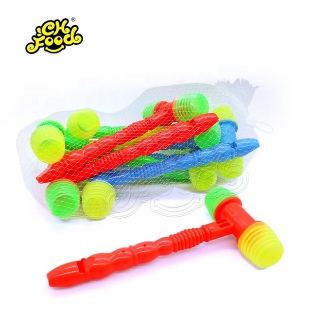 Plastic Long Handle Whistle Hammer Toy