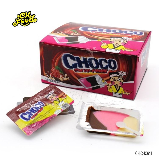 Good Taste ! Three Color Cream Chocolate Candy , Cream With Chocolate