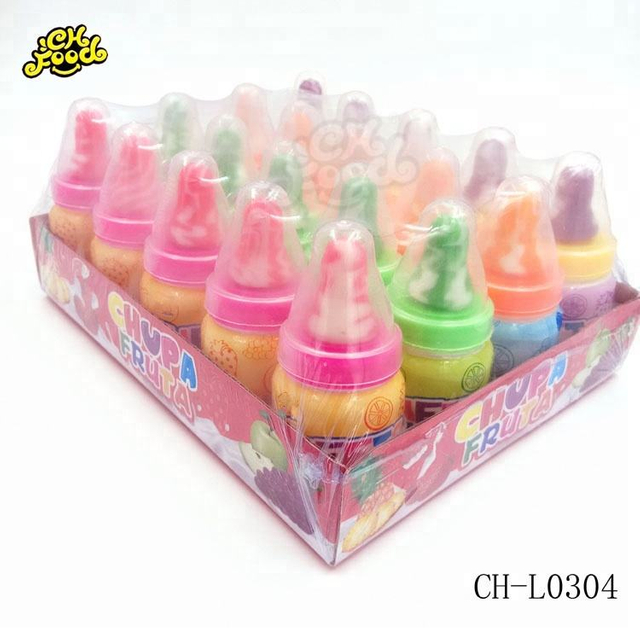 Wholesale Nipple Candy Lollipop With Sour Powder Candy