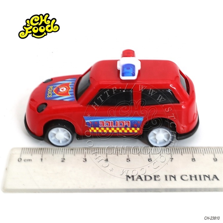 Novelty Plastic Pull-back Mini Police Car Toy