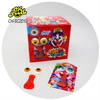 Wholesale Funny Clown Themed Gummy Candy Set with Novelty 3D Eyeball and Tongue Shapes Halal Sour Fruit Flavor Jelly Candy