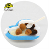 Wholesale and Custom Cheap Snack Food Chocolate Biscuits Cartoon Duck Shape Candy Toy for Kids