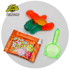 3in1 Gummy Candy with Popping Candy and Mini Plastic Toy for Kids