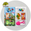 4in1 Gummy Candy with Popping Candy Puffed Candy and Mini Plastic Toy for Kids