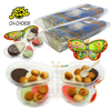 3 in 1 Flavor Butterfly Chocolate Jam with Biscuit Candy Sweets for Children Wholesale Halal Snacks