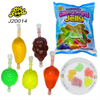 Custom China 24pcs Fruit Shape Jelly Pudding Wholesale Mango Grape Apple Pineapple Strawberry Jelly Candy Supplier