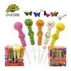 Cartoon Caterpillar Gummy Candy Lollipop Jelly Fruit Soft Candy Sweets