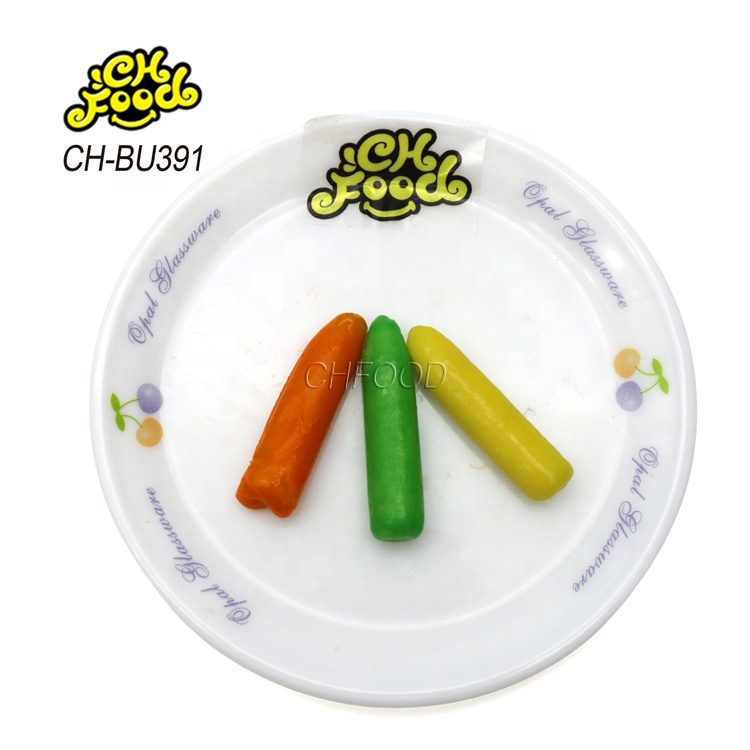 Manufacturer Wholesale OEM Fruit Flavor Pencil Bubble Gum Halal Chewing Gum Candy Sweets