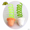 Halal China Funny Fruit Flavor Nipple Shape Hard Tablet Candy Finger Spring Toy Candy