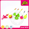 Cheap Plastic Long Stick Windmill Toy Candy For Kids