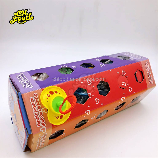 Pacifier Stick Nipple Shape Hard Toy Candy