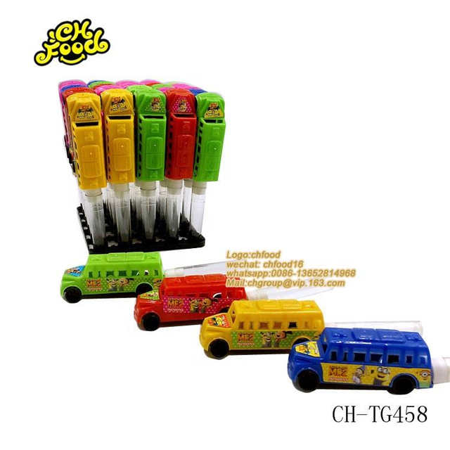 Mini Plastic Bus Candy Toy,China Candy Toy