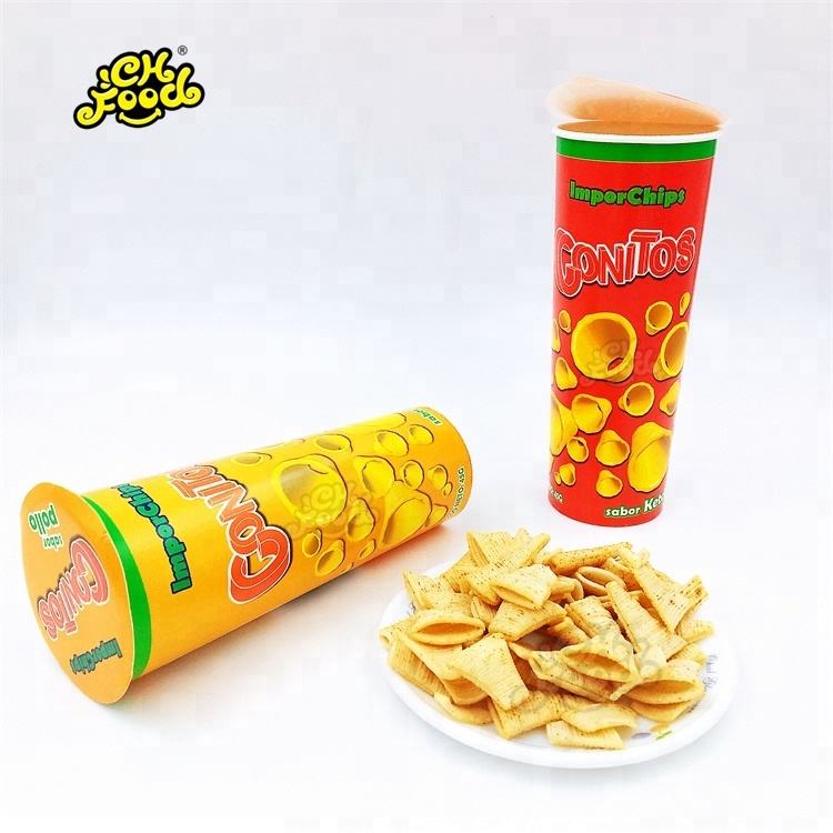 CHFOOD Halal puffed snack food fried Crispy Potato chips CH-BI314
