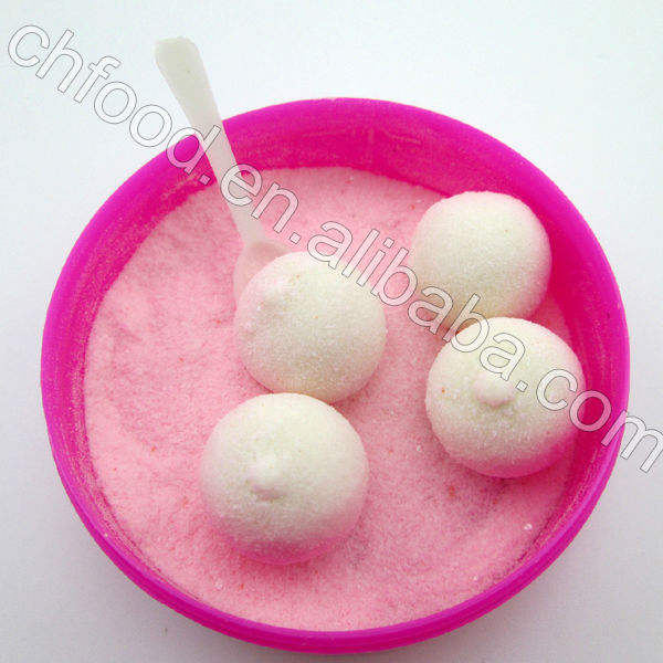 CHFOOD Halal Sour chewing gum/Sour powder with bubble gum CH-BU108