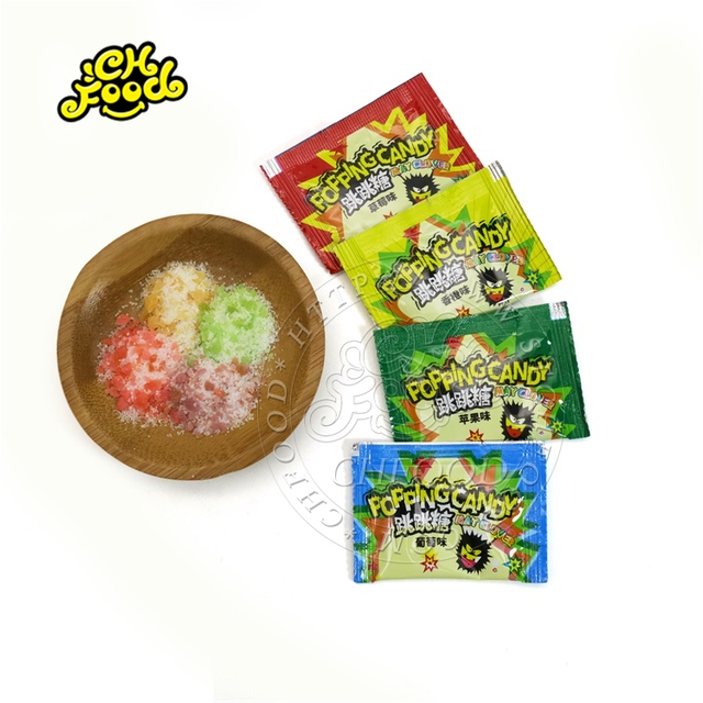 Fruit Flavor Popping Candy Shantou Manufactory Fizzy Candy For Wholesale