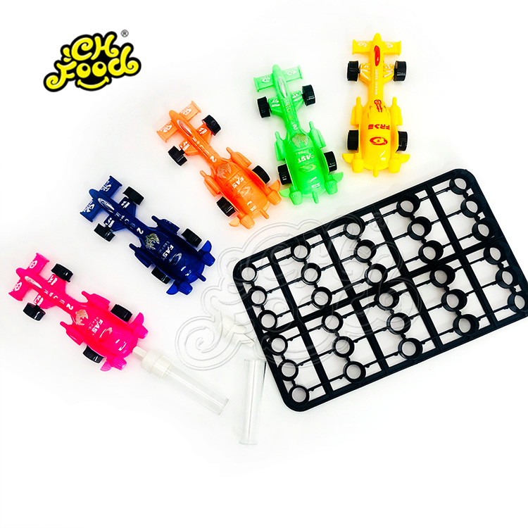 Plastic Beetle Car Toys With Empty Tube For Candy