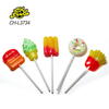 OEM Halal Fruit Ice Cream Popsicle Hamburger Doughnut French Fries Shape Lollipop Hard Candy Sweets Halal Pin Pop Lollipop