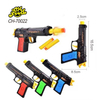 Wholesale and OEM China Cheap Plastic Gun with Yellow Bullet Toy for Kids Shell Ejecting Toy Gun Soft Bullet Promotional Toy