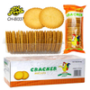 Hot Sale OEM Halal Classic Delicious Salty Crispy Round Thin Cracker Biscuits OEM Wholesale