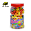 Manufacturer Wholesale OEM Fruit Flavor Olive-shaped Bubble Gum Halal Chewing Gum Candy Sweets