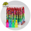 Manufacturer Mix-color Fruity Finger Hard Candy Lollipop Sweets Wholesale and OEM Plastic Candy Toy for Kids