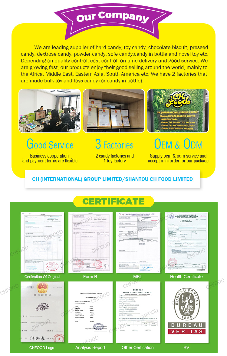 CHFOOD China Cheap Maze Mobile Phone With Fan Toy Candy CH-TG315