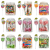 halal wholesale custom handmade twist rainbow sweet fruit flat big swirl lollipops wholesale hard candy