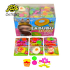 Wholesale and OEM Flying Disc Toy with Fried Egg and Pizza Gummy Candy Sweets for Kids