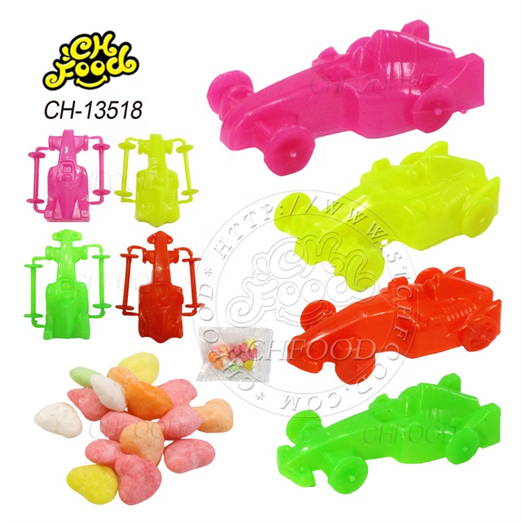Wholesale Bulk Cheap Plastic Small Assemble Race Car Toy Promotion Toy