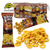 Wholesale Savory and Crispy BBQ Rings Puffed Food Snack Halal for Kids