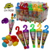 Factory Custom Umbrella Shape Toy with Jelly Bean Candy Sweets for Kids