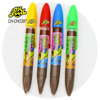 Wholesale and OEM Chocolate Jam Liquid Candy Pen Syringe Shape Toy Kids Halal Candy Sweets Custom