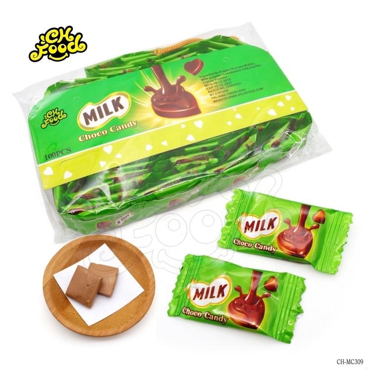 Wholesale Milk Choco Soft Chewy Candy sweets