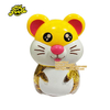 Small Gold Coin Chocolate In Tiger Cartoon Bottles