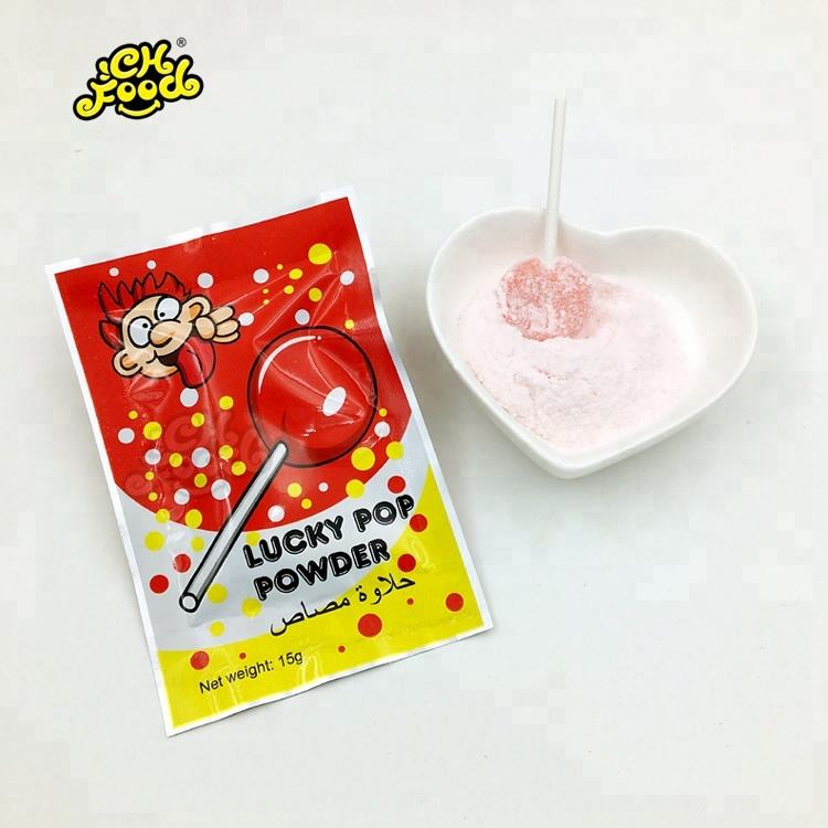 Lollipop with Powder Candy/Lucky Pop Powder