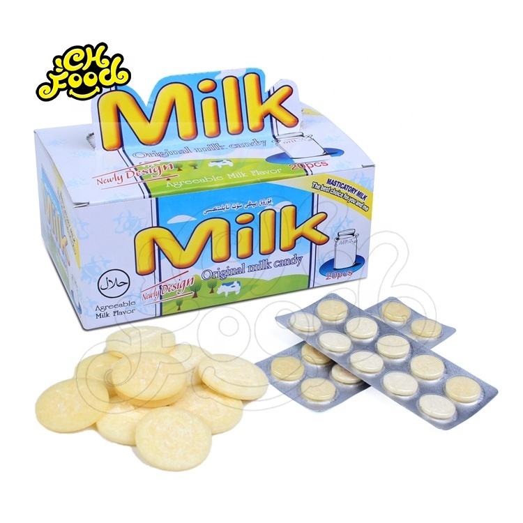 Classic Popular 10PCS Dry Milk Candy Tablet