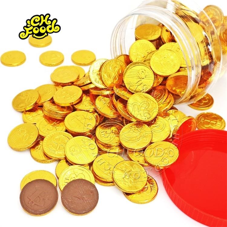 Chinese Colorful Chocolate Gold Coin