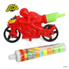 Chinese Plastic Motorcycle With Whistle Toy Candy