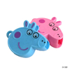 Cute China Cheap Plastic Cartoon Pig With Printing Whistle Toys For 35mm Capsule Toys