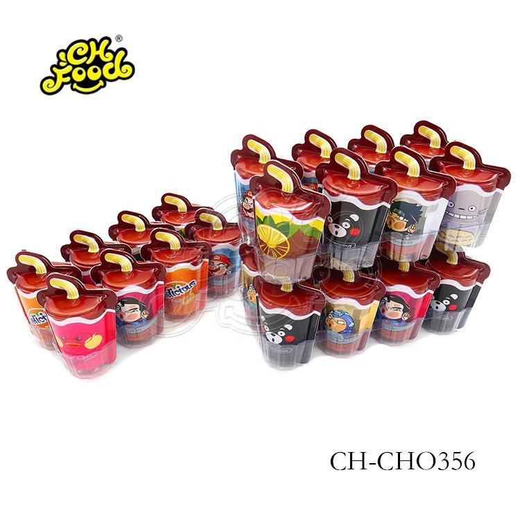 New Design Funny Juice Shape Chocolate Surprised Egg Toy Candy