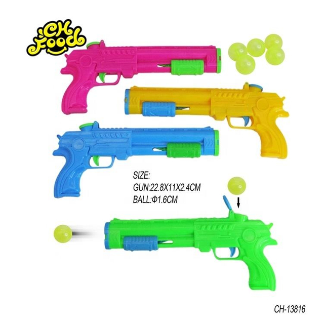 Kid Shooting Gun Toys With Soft Ball Bullet