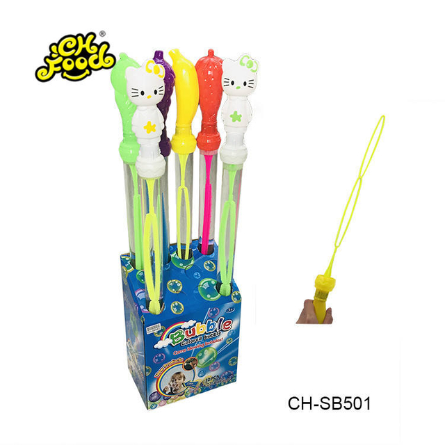 A Big 60cm Cartoon Cat/Fruit Shape Bubble Water Toys