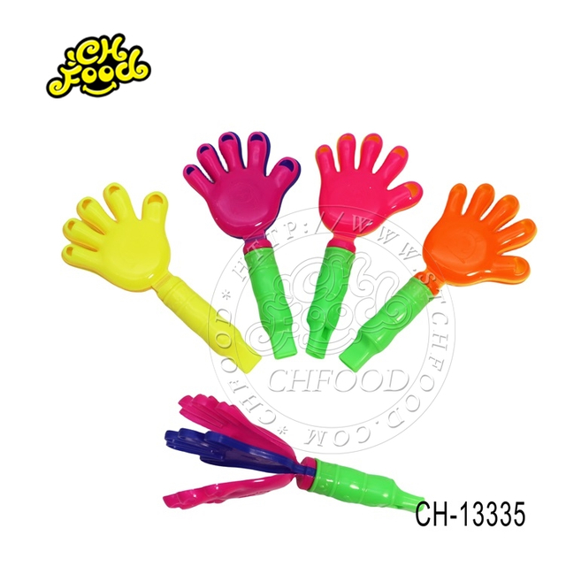 Noise Maker Cheering Plastic Foot Shape Hand Shape Hand Clap Toy For Party
