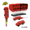 New Plastic Police Car Toy Fire Truck Car Toy with Fruit Tablet Candy